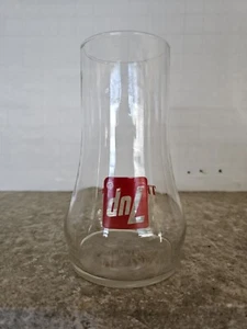 Vtg Mid-Century 7 UP THE UNCOLA Upside Down Clear Soda Tumbler Glass Cup - Picture 1 of 11