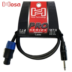 Hosa SKT-403Q 14-Guage Neutrik Speakon to 1/4" Speaker Cable 3FT - Picture 1 of 1