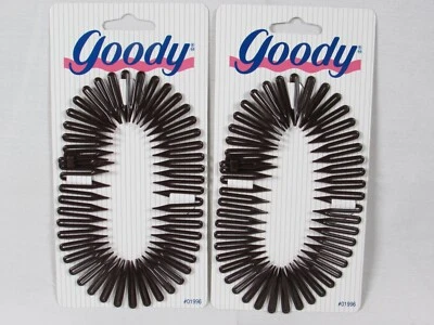 Lot of 2 Goody V7 Flexible Comb 01996 Headband Ponytail Chignon Hair Clip Tie - Image 1 of 3