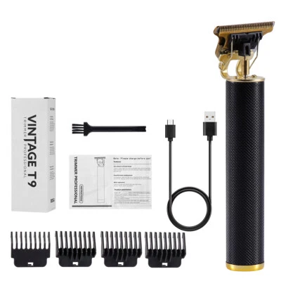 Cortapelos profesional para hombre USB cortapelos corte peluquero inalámbrico afeitadora  Foto 1 de 4