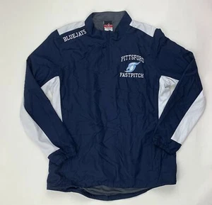 Alleson Pittsford Fastpitch BlueJays 1/4 Zip Softball Jacket Women's Medium - Picture 1 of 2