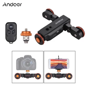 Andoer Motorized Video Dolly Electric Track Slider Remote For Camera Phone K8N9 - Picture 1 of 12