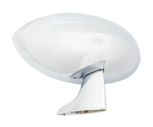 Espejo retrovisor exterior estilo deportivo cromado manual diestro Dodge Plymouth 70-76 carrocería A - Imagen 1 de 2