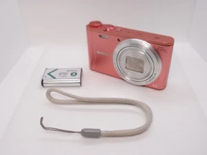 As-is JUNK Sony Cyber-shot DSC-WX350 Pink 20x Cover not opened / may not turn on - Picture 1 of 24