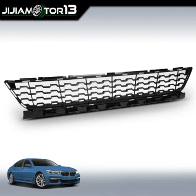 Front Center Bumper Grille 51118092154 Fit For 16-19 BMW 740i 750i - Image 1 of 4