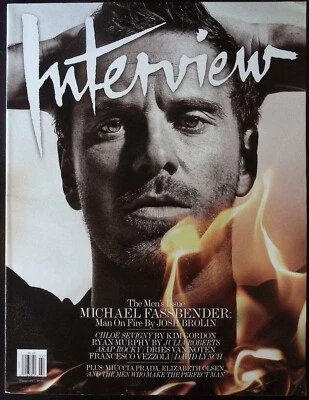 INTERVIEW 2/2012 MICHAEL FASSBENDER Chloe Sevigny DAVID LYNCH Elizabeth Olsen VG - Image 1 of 4
