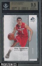 2011-12 SP Authentic #23 Klay Thompson Washington State RC Rookie BGS 9.5