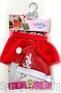 Zapf Creation Baby Annabell Weihnachtskleid Puppenkleidung Puppe Bekleidung NEU - Bild 1 von 3