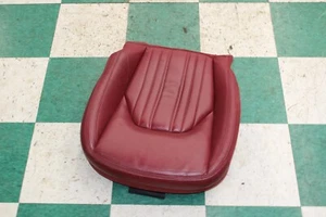 14-17 Ghibli Red Leather Front Passenger Right RH Lower Seat Cushion OEM *ONLY* - Picture 1 of 12