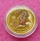 2016-P Australia Series Ii Lunar Year Of Monkey $15 1/10Th Gold Proof Coin Co