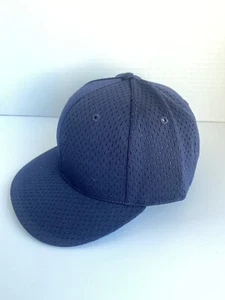 Richardson 445 Pro Umpire Blue Fitted Baseball Hat Cap Size 7 1/2 NEW - Picture 1 of 2