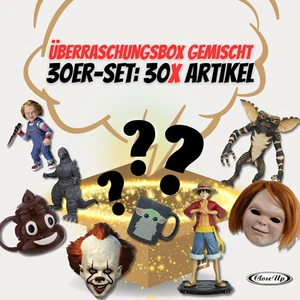 Überraschung-Box 30er-Set: Figuren, T-Shirts, Merchandise, Kostüme etc... - Bild 1 von 1
