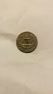 1/4 Dollar, Quarter Dollar, Vierteldollar, aus den USA von 1966 "No Mint Mark" - Zdjęcie 1 z 2