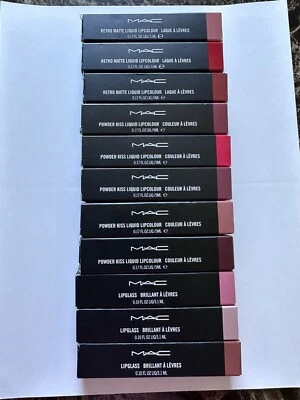 MAC Retro Matte/ Lipglass / Powder Kiss Liquid Lipcolour 0.17oz SELECT A SHADE - Image 1 of 3
