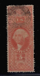 US REVENUE - R90c - CDC CANCEL - F/VF - VERY NICE APPEARANCE -  SCV:  $120.00 - Picture 1 of 1