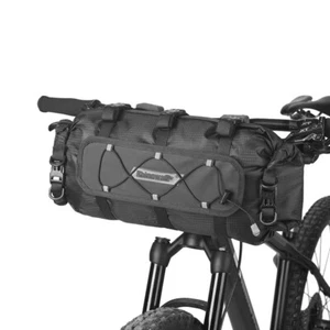 RHINOWALK Borsa Anteriore Ciclismo Portatile MTB Strada Bici Manubrio Borsa 12L - Foto 1 di 10