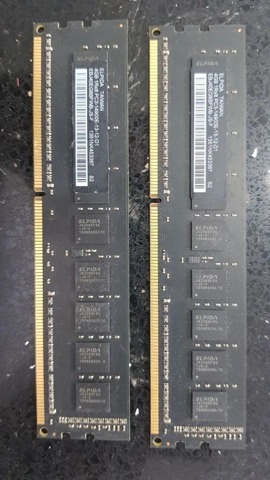 FAST DELIVERY Mac Pro Late 2013 4GB 8GB Memory DDR3 PC3-14900E 1866MHz Unbuff - Image 1 of 1