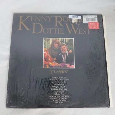 Kenny Rogers And Dottie West Classics w/ Shrink LP Vinyl Record Album - Image 1 of 4