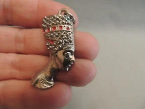 Egyptian queen Nefertiti metal pendants for necklace - Picture 1 of 8