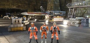 Star Wars Hasbro Kenner 3.75" POTF Vintage Action Figure Diorama Backdrop #40 - Picture 1 of 12