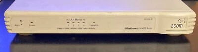 3COM OFFICECONNECT CABLE/DSL ROUTER 3CR858-91 (A/N 3CR858-91) usato Foto 1 de 4