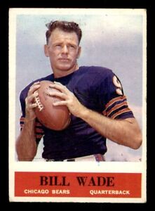 1964 Philadelphia Football #26 Bill Wade VG *e2
