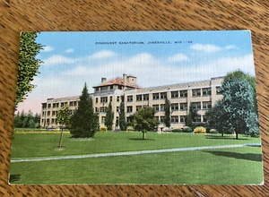 Sanatorio Pinehurst de Janesville, Wisconsin de la década de 1910 - Imagen 1 de 2