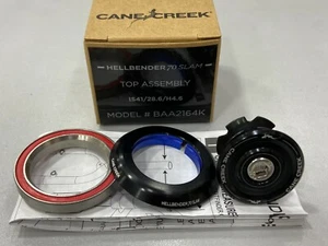 Cane Creek Hellbender 70 Slam Headset Top IS41/28.6/H4.6 (Black) #BAA2164K - Picture 1 of 10