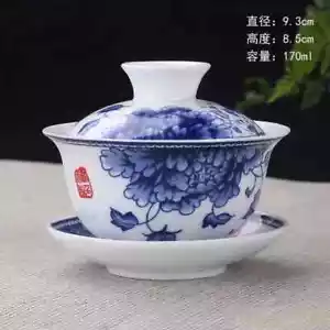 Chinese Gai Wan Tea Set Household travel tea bowl Covered bowl teacup tea bowl - Picture 1 of 10