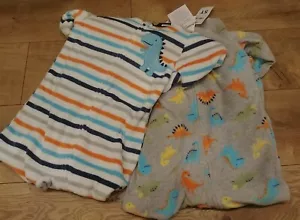 🌟NEW🌟Kids/Toddler 2-pack Fleece Blanket Sleeper-Dinosaur Theme. 5T - Picture 1 of 7