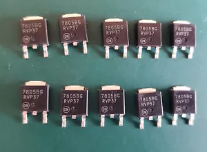 10pcs OnSemi MC7805BDTRKG MC7805BG MC7805 5.0V 1.0A TO252 - Picture 1 of 3