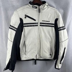 SPIDI Motorcycle Jacket Womens Large Armor Lined Zipper Racing READ DETAILS - Picture 1 of 24