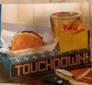 NEW - 2 Packs Tailgate Trays 16 In Total Football Party Food Sports Touchdown - Picture 1 of 10