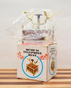 VTG in Original Box -Hold Music  Musical Telephone Rest Music Box "The Sting" - Picture 1 of 9
