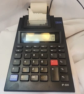  Vintage IBM IP-500 Desk Printing Calculator Tested - Picture 1 of 1