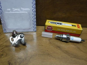 73-81 HONDA ATC70 ATC 70 IGNITION TUNE UP CONTACT BREAKER POINTS & SPARK PLUG - Picture 1 of 12