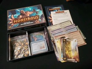 Monstrous (Brettspiel, 2016) CMON Kim Brebach Karte Geschicklichkeit Party OOP KOMPLETT - Bild 1 von 1