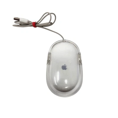Vintage Apple M5769 USB Optical Mouse Mac Accessory Wired Tested Works - Image 1 of 4