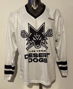 Las Vegas DESERT DOGS Lacrosse Logo Wayne Gretzky #99 weiß LS Trikot Erwachsene XL - Bild 1 von 9