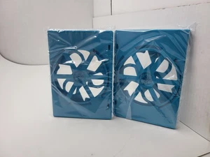 2x  MINT NEW SEALED USA ORIGINAL OEM Nintendo Wii U Blue  Video Game empty Cases - Picture 1 of 9
