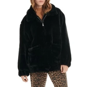 UGG Damen Gr. XXS Kianna Kunstfelljacke schwarz - Bild 1 von 13