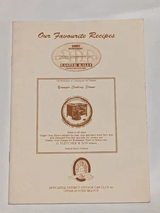 Newcastle Vintage Car Club Anniversary Recipe Book Cookbook 1997 - Bild 1 von 4