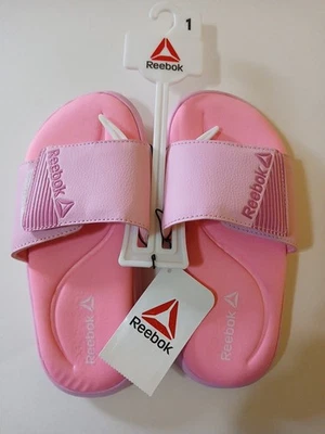 Регулируемые горки Reebok из пены с эффектом памяти размер 1 молодежные - Изображение 1 из 3