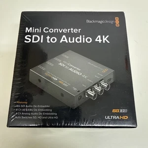 Blackmagic Design Mini Converter SDI to Audio 4K (CONVMCSAUD4K) -NEW - Picture 1 of 5