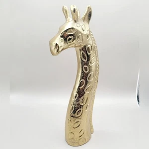 Elegant Gold Decorative Giraffe Sculpture, NWOT - Picture 1 of 7