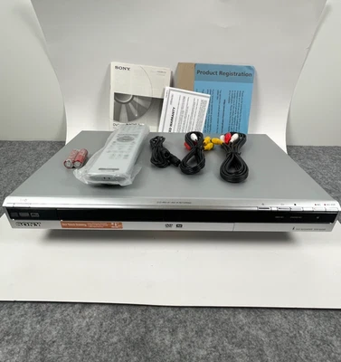 Sony RDR-GX330 DVD Recorder New Open Box w/ Remote, Cables, Manual | Tested - Image 1 of 4
