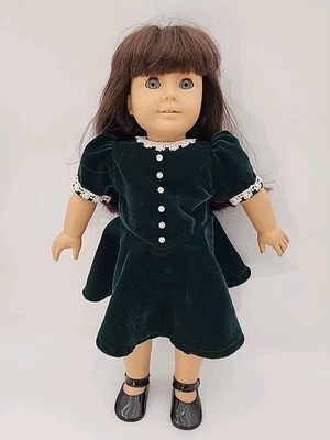 1990's Pleasant Co American Girl Molly McIntire 18" Doll in Christmas Dress - Image 1 of 4