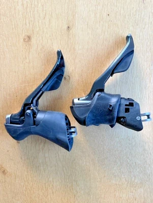 Shimano Dura-Ace ST-9001 STI Dual Control Brake Shifter Levers 2x11 Speed Road - Image 1 of 4