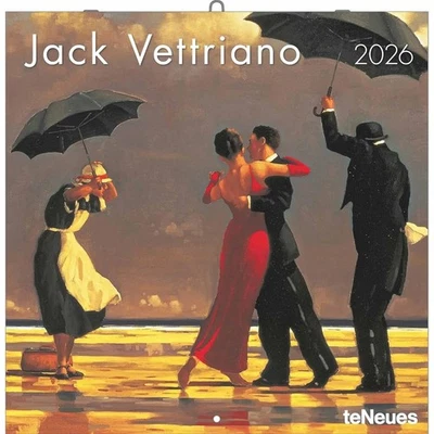 Jack Vettriano Calendar 2026 - Art - Month To View - Image 1 of 3