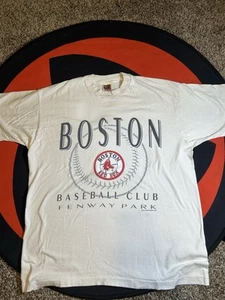 1997 Rare VTG Boston Red Sox Fenway Park Baseball Park Shirt MLB XL Heavy oneita - Picture 1 of 5